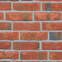Клинкерный кирпич ABC Klinkergruppe - Gravenhorster rot-bunt wasserstrich, 5558