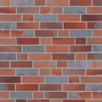 Клинкерный кирпич ABC Klinkergruppe - Oldenburg rot-bunt glatt Kohlebrand, 8109