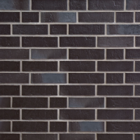 Клинкерный кирпич ABC Klinkergruppe - Dresden schwarz-blau-bunt schieferstruktur, 5950 NF
