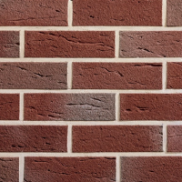 Клинкерный кирпич ABC Klinkergruppe - Tecklenburg bunt-geflammt handform besandelt, 0559