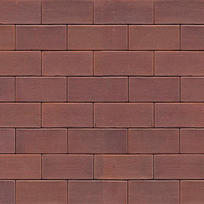 Тротуарный кирпич MUHR - Nr. 04 Rotbraun-bunt, 200х100х40mm