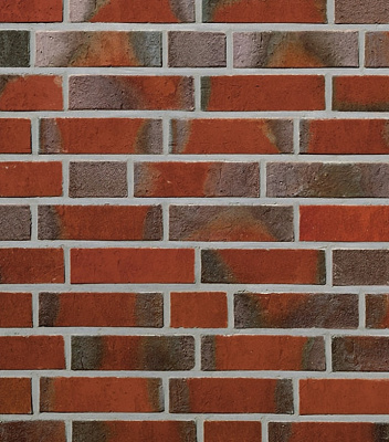 Клинкерный кирпич ROBEN - RYSUM flamm-bunt