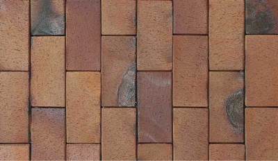 Тротуарный кирпич ABC-Klinkergruppe - Ember (Orange gelb Kohlebrand)